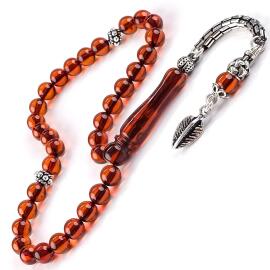 Finger Collection Damla Kehribar Tesbih - Tesbihcibaba