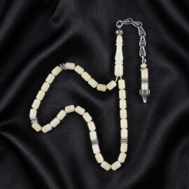 Finger Collection Süt Damla Kehribar Tesbih - Tesbihcibaba