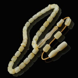 Finger Collection Tiger Damla Kehribar Tesbih - Tesbihcibaba