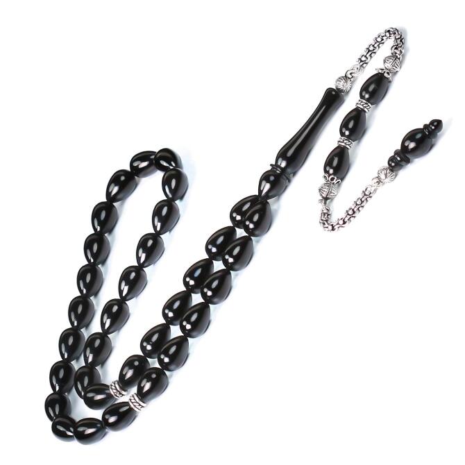 Gözyaşı Kesim Erzurum Oltu Taşı Tesbih - Tesbihcibaba