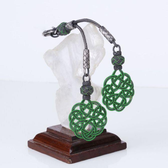 1000 K Kazaz Silver El Woven Prayer Beads Tassel