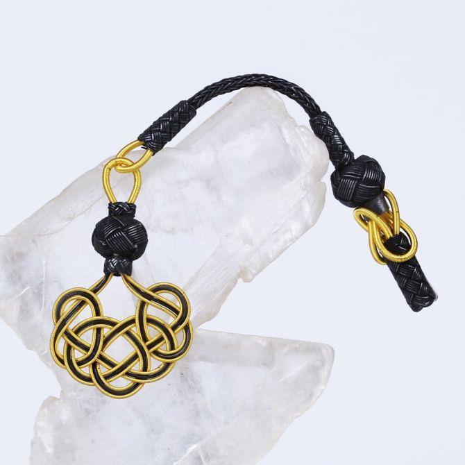 1000 K Silver Kazaziye Prayer Beads Tassel