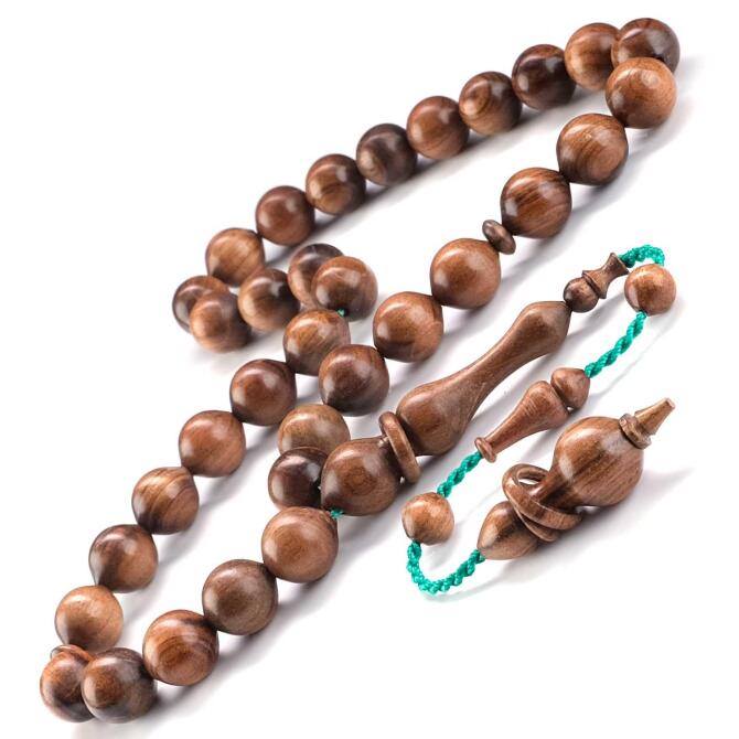 Halkalı İmame Sandal Ağacı Tesbih - Tesbihcibaba