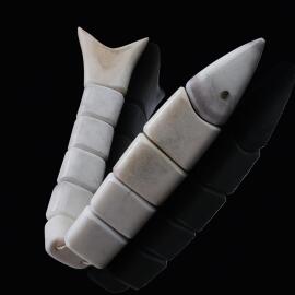 Horn Fin Edition-Thick Texture Geyik Boynuzu Balık Tesbih - Tesbihcibaba