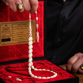 Hüseyin Çelik Usta Mercan İşleme Tesbih - 1