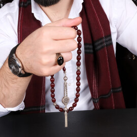 İskender Usta Yapımı Osmanlı Kehribar Tesbih - 1