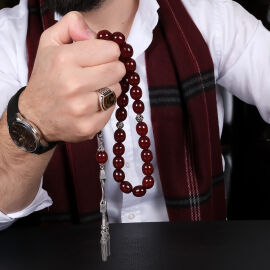 İskender Ustadan Osmanlı Kehribar Tesbih - 2