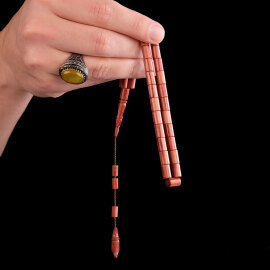 Japon Kirazı Kesme Model Ağaç Tesbih - 2