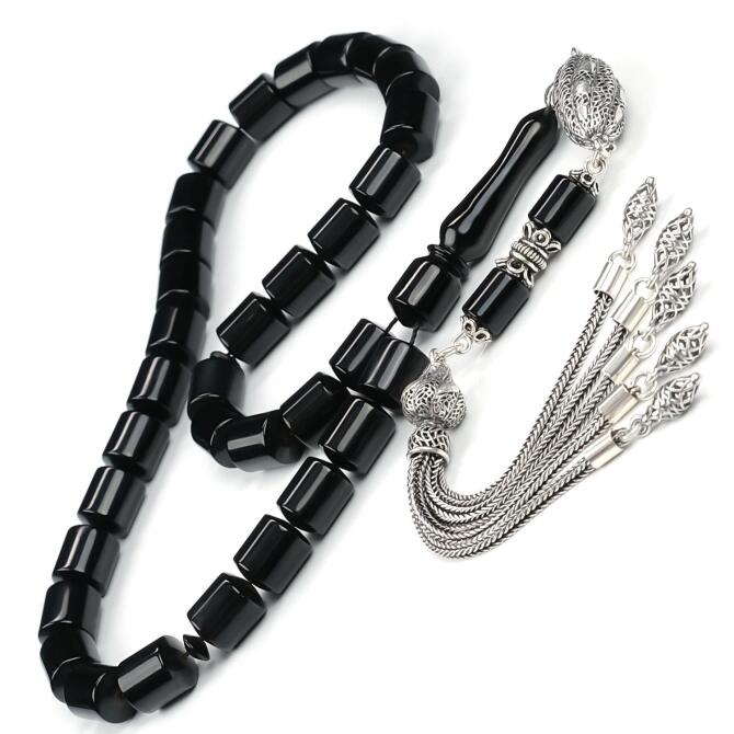 Kafes Püskül Özel Kesim Erzurum Oltu Taşı Tesbih - Tesbihcibaba