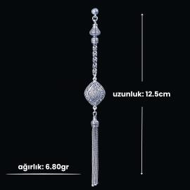 Kalem İşleme Zincir Tesbih Püskülü - 2
