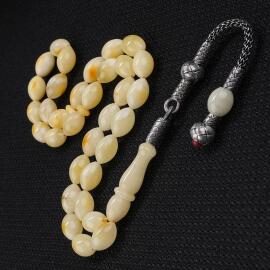 Kaliningrad El Örmesi Kazaz Damla Kehribar Tesbih - 2