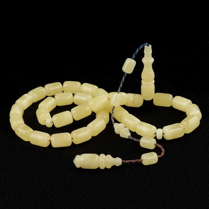 Kaliningrad Usta İşi Özel Kesim Has Damla Kehribar Tesbih - Tesbihcibaba