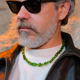 Karayip İncisi Tarzını Yansıt Damla Kehribar Kolye - 2