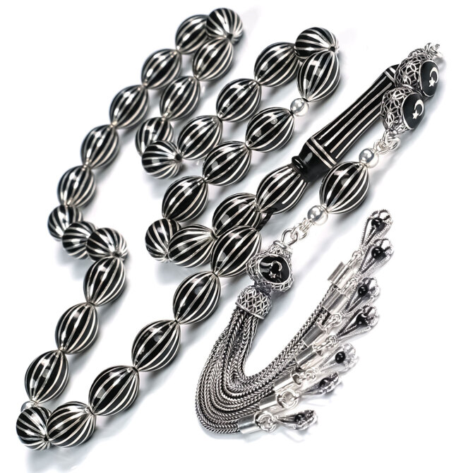 Karpuz Yarma Sancak Model Erzurum Oltu Taşı Tesbih - Tesbihcibaba