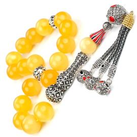 Kaya Damla Has Kehribar Maskot Damla Kehribar Tesbih - 1