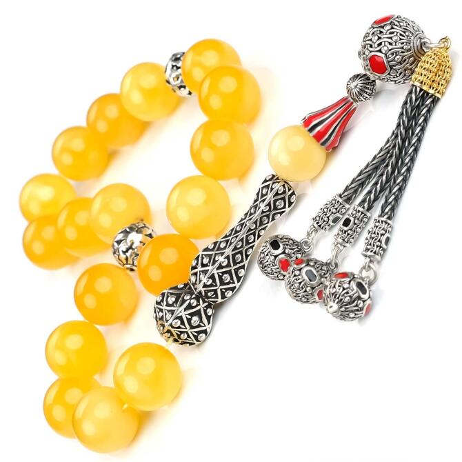 Kaya Damla Has Kehribar Maskot Damla Kehribar Tesbih - Tesbihcibaba