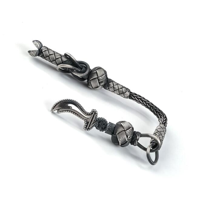 Kazaz Zülfikar Tek Dallı Tesbih Püskülü - Tesbihcibaba