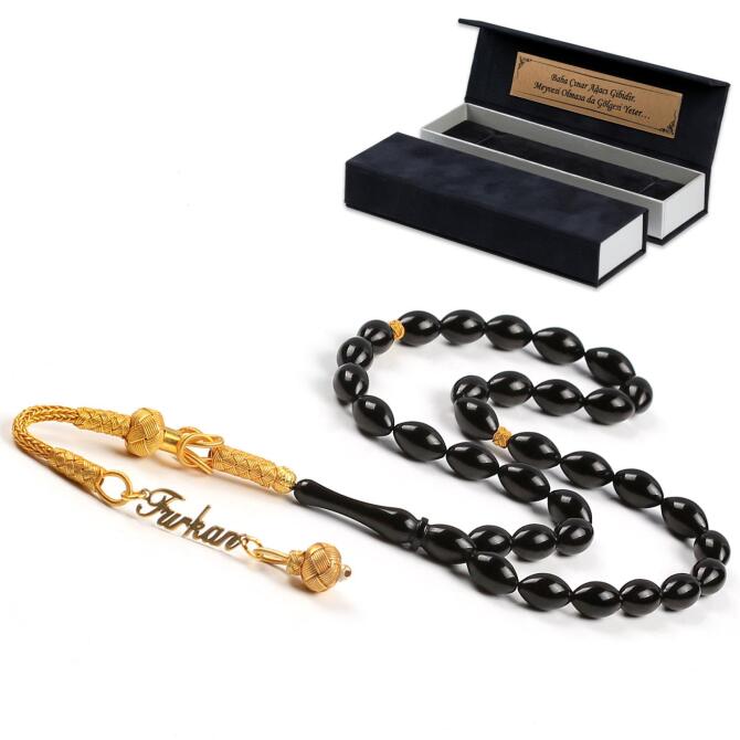 Kazaziye Kamçı İsimli Sıkma Kehribar Tesbih - Tesbihcibaba