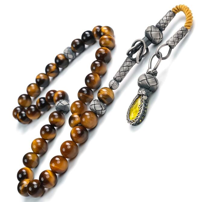 Kazaziye Tasarım Kaplangözü Taşı Tesbih - Tesbihcibaba