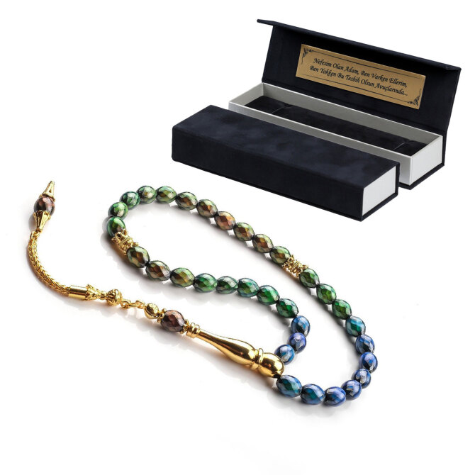 Kişinin Duygusuna Göre Renk Değiştiren His Taşı Tesbih - Tesbihcibaba