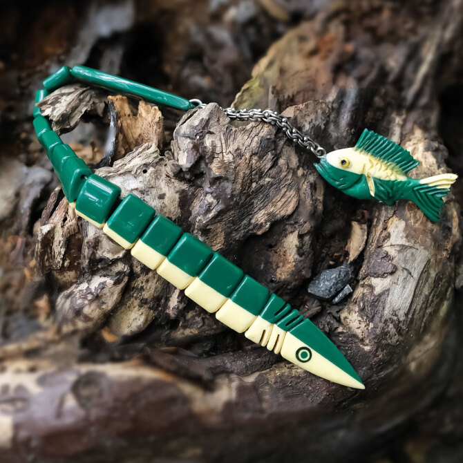 Koleksiyonluk Bilardo Topundan Balık Tesbih - Tesbihcibaba