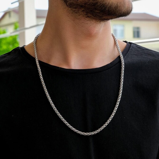 Kral Chain 60 cm Stainless Steel Men's Necklace