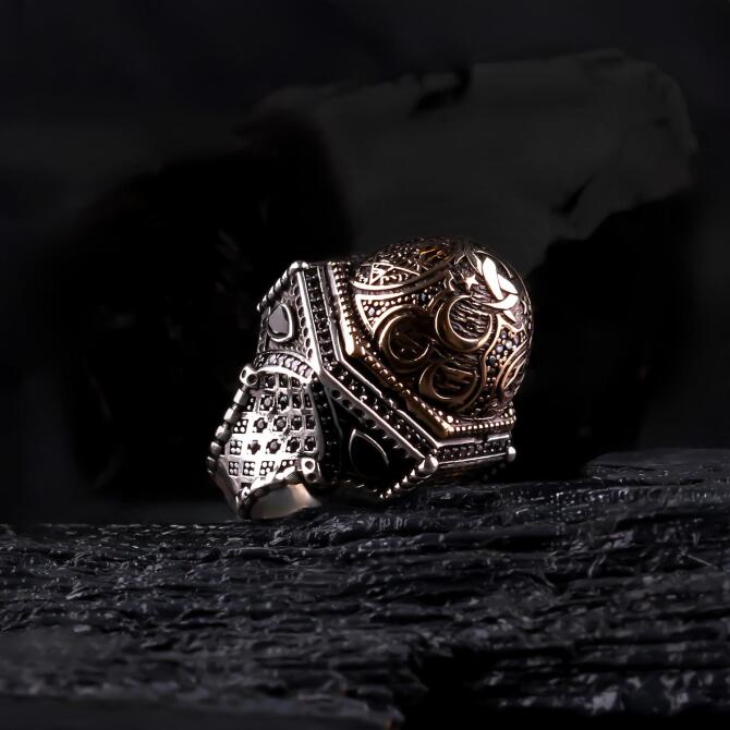 Kudüs Model Teşkilat-ı Mahsusa Gümüş Yüzük - Tesbihcibaba