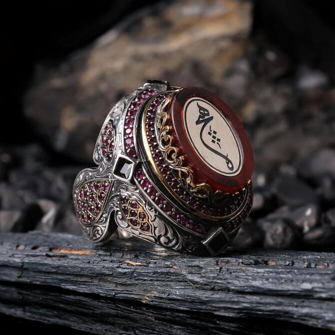 Ala Serisi-Hiçlik 925 K Silver Ring