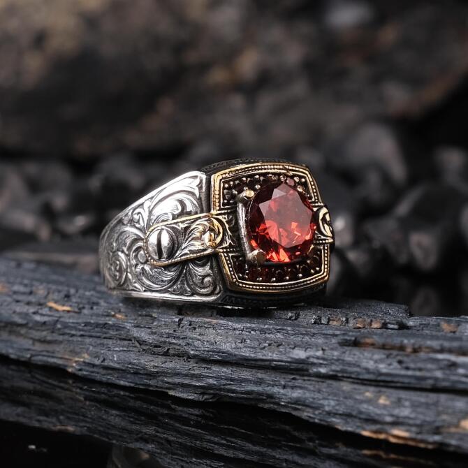 Kalemkar 925 K Silver Ring