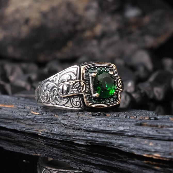 Kalemkar 925 K Silver Ring