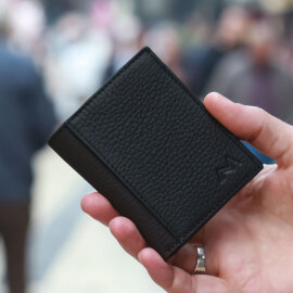 Mandarin Arsel Garni Kahve Erkek Deri Cüzdan - Tesbihcibaba