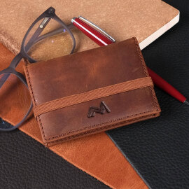 Mandarin Full Grain Monaco Erkek Deri Kartlık - 5