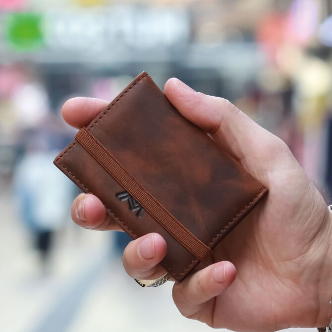 Mandarin Full Grain Monaco Erkek Deri Kartlık - Tesbihcibaba