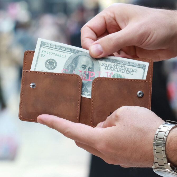 Mandarin Full Grain Tokyo Erkek Deri Kartlık Cüzdan - Tesbihcibaba