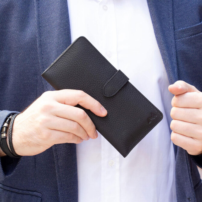 Mandarin Telefon Gözlü Paris Deri Portföy Cüzdan - Tesbihcibaba