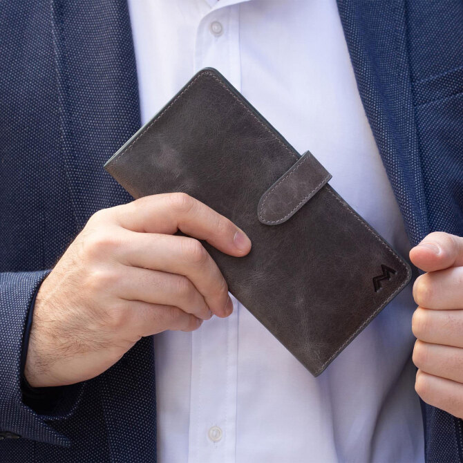 Mandarin Telefon Gözlü Paris Erkek Deri Cüzdan - Tesbihcibaba