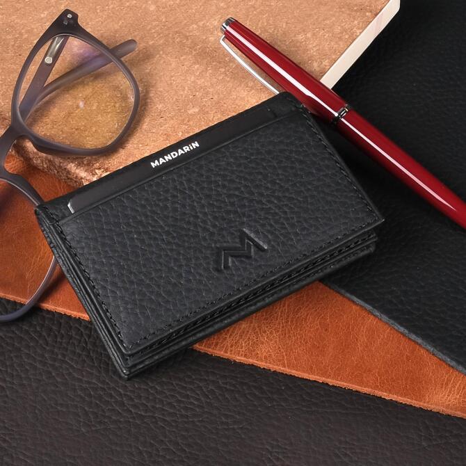 Mandarin Tiny Madrid Erkek Deri Kartlık - Tesbihcibaba