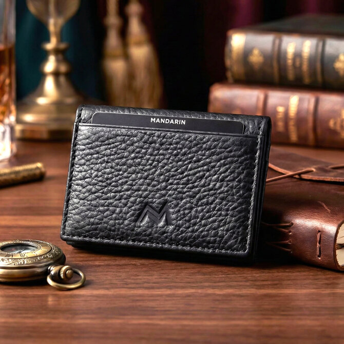 Mandarin Tiny Madrid Erkek Deri Kartlık - Tesbihcibaba
