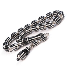 Maskot Boy Habbesinden İtamesine Gümüş İşçilik OltuTesbih - 2