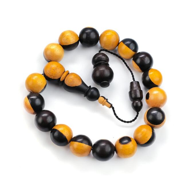 Maskot Model Benekli Abanoz Ağacı Tesbih - Tesbihcibaba