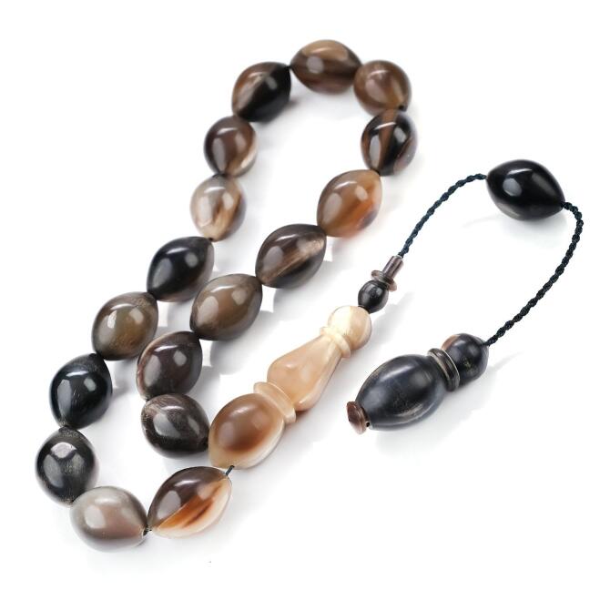 Maskot Model Beyzi Kesim Koç Boynuzu Tesbih - Tesbihcibaba