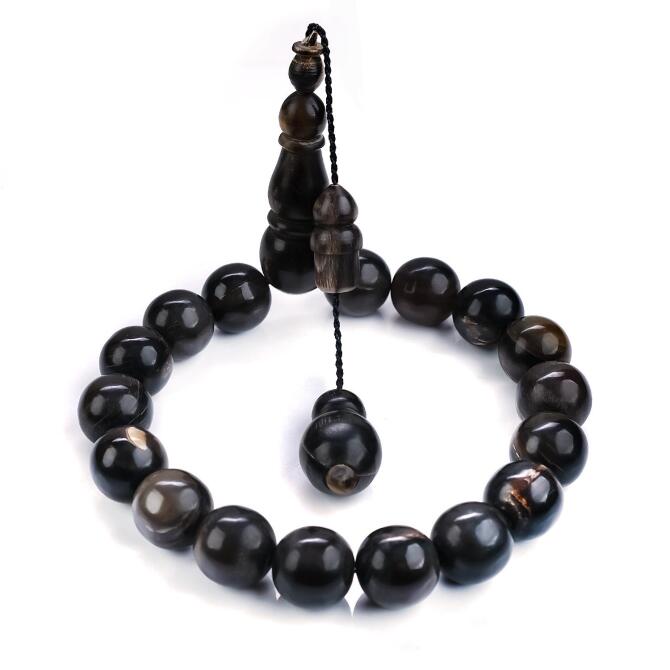 Maskot Model Misket Kesim Koç Boynuzu Tesbih - Tesbihcibaba