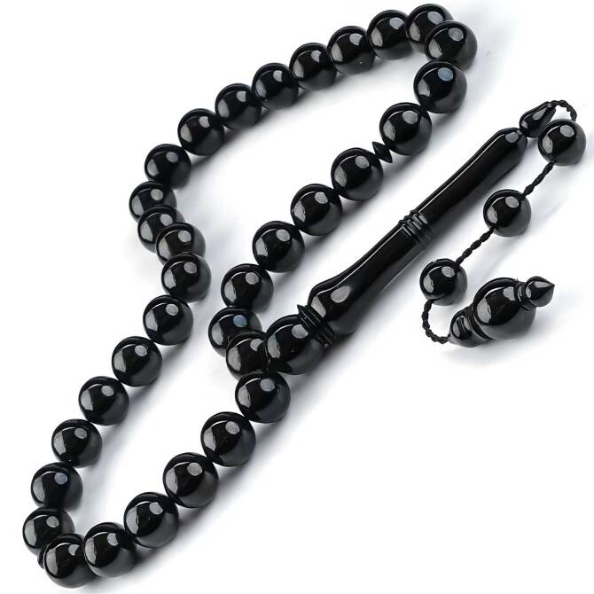 MasterClass Usta İşi Erzurum Oltu Taşı Tesbih - Tesbihcibaba