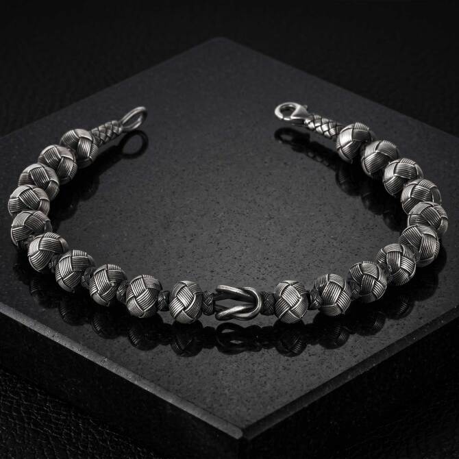 Bead-cut Design El Woven Kazaziye Bracelet