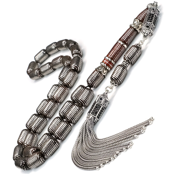 Nakkaş İmamesi Ve Özel İşçiliğiyle Kuka Tesbih - Tesbihcibaba