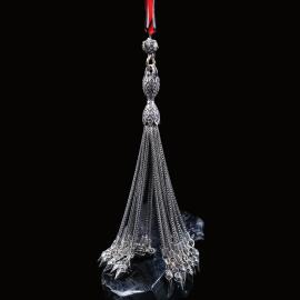 Old Class 21 Saçaklı Gümüş Tesbih Püskülü - 1