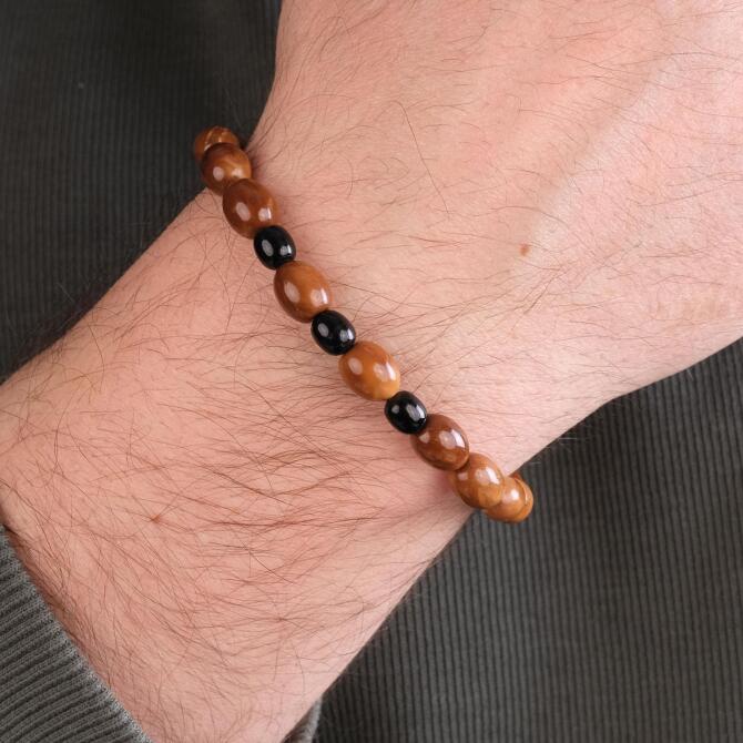 Oltu Tasarım Kuka Bileklik - Tesbihcibaba