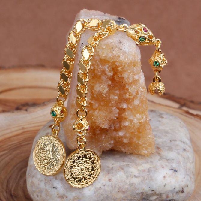 Ottoman Lira Design Prayer Beads Kamçısı