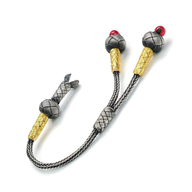 Osmanlı Tasarım El Örmesi Kazaz Tesbih Püskülü - Tesbihcibaba