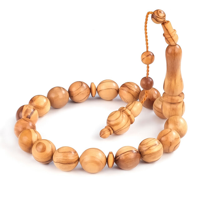 Özel İşçilik Zeytin Ağacı Maskot Boy Tesbih - Tesbihcibaba